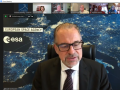 Zoom-Talk mit ESA Generaldirektor Dr. Josef Aschbacher